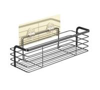 étagère de douche Étagère de douche autocollante, organiseur de douche en acier inoxydable épais for l'intérieur de la douche, étagères de douche en métal sans perçage for salle de bain salle de bain