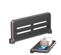 Étagère de Douche Flottante - d'aluminium 30 x 12,7 x 2,8 cm | Étagère Murale | Étagère de Douche Pliable | Mini étagère Murale, étagères Pliables pour Douche, Gel, shampooing, Boissons