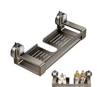 Étagère De Douche Intérieure - Porte-Étagère Murale à Ventouses pour Rangement | Organisateur Etagere Douche,pour Femmes, Hommes, Famille, Produits de Toilette, Gel, Shampooing, Salle de Bain