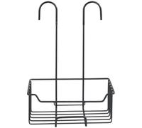 Etagère de douche Milo, Panier Douche à Suspendre, Inox Noir
