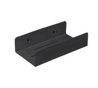 Étagère de douche murale autocollante en acier inoxydable pour douche, balcon et cuisine - Solution de rangement durable avec finition brossée - 40 cm