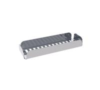 Étagère de douche murale effet inox brossé - CRISTINA ONDYNA FILO3528