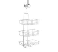Etagère de douche Nivala - L. 22 x H. 50 cm - Argent Argenté