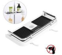 Étagère de douche RenFox pour la barre de douche sans perçage étagère de douche de salle de bain étagère de douche étagère de