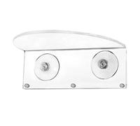 Étagère de fenêtre à ventouse en acrylique pour jardin, salle de bain, accessoires de cuisine flottants amovibles pour la maison, étagères murales en bois, supports de chambre à coucher, coin de livre