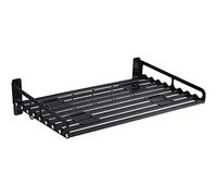 Étagère de Four à Micro-Ondes compacte et Robuste, étagère Murale en Aluminium pour la Cuisine, Organisateur de Cuisine pour la Maison, Le Restaurant, Noir