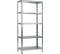 Étagère de garage en acier galvanisé H.200 x L.100 x P.50 cm Schulte Regalwelt Powermax
