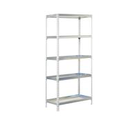 Étagère de jardin - 1800x900x400 - 5 niveaux Blanc - SIMON RACK - 8435104987827