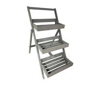 Étagère de jardin WERKA PRO pliante grise