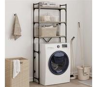 vidaXL Étagère de lave-linge chêne sonoma 67x25x163 cm bois ingénierie