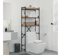 vidaXL Étagère pour machine à laver Bois ancien 67 x 25 x 163 cm