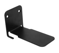 Étagère de Livre Flottant Espace économisant Les étagères Murales en Métal pour Le Bureau du Salon de la Chambre, Robuste et Facile à Installer Blanc (Black)