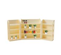 Étagère De Meubles pour Maison De - Set De Mobilier De | Petite Étagère De Supermarché Miniature, Mobilier pour Jeu D’Imitation, Scènes De Présentation Et Décoration Créative