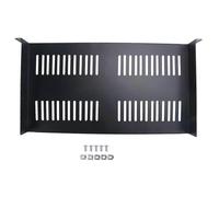 Étagère de montage en rack de serveur 1U, plateau cantilever ventilé pour rack et armoire d'équipement