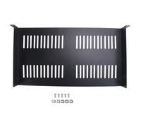 Étagère de montage en rack pour serveur 1U, plateau cantilever ventilé pour équipement réseau et armoire 19 pouces