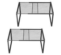 Étagère de placard réglable - Étagère de rangement pratique en métal pour armoires de maison - Solution d'économie d'espace - Étagère réglable en fer