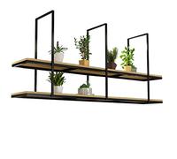 Étagère de plafond pour cuisine et bar à suspendre - 80 x 30 x 80 cm - Gain de place - Moderne et décoratif