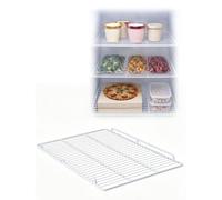 Étagère de porte congélateur avec rebords, Insert grille frigo(60x40cm/23.6x15.7in)