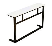 Étagère de radiateur, table console au-dessus du radiateur pour salon et chambre à coucher, table de canapé élégante en marron, décoration idéale pour la maison et le bureau