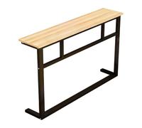 Étagère de radiateur, table console au-dessus du radiateur pour salon et chambre à coucher, table de canapé élégante en marron, décoration idéale pour la maison et le bureau