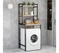 Étagère de rangement à 3 niveaux pour machine à laver - 70 x 60 x 181 cm
