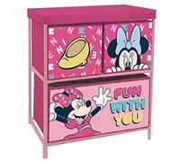 Etagère de Rangement à 3 Tiroirs Disney Minnie