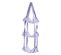 Étagère de rangement à 4 niveaux pour les footballs, support mural multi-couches, support de basketball vertical pour ballons | Fors Football Peluche Doll Toys Home Apartment Garage Bedroo