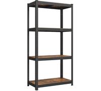 Étagère de Rangement à 4 Niveaux - SONGMICS - Style Industriel - Planches Réglables - Capacité 520 kg