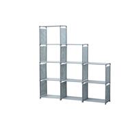 Etagère de rangement à 9 niveaux Gris Herzberg HG03350-GRY Herzberg