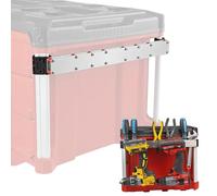 Étagère de rangement à outils à fixation rapide pour perceuses électriques - Crochet de serrage rapide - Installation facile sans boîte de perçage - Support latéral