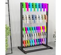 Étagère de rangement à ruban à 5 niveaux, grand présentoir pour salle d'artisanat, salle de couture, magasin de fleurs, magasin de gâteaux, support de rouleau debout