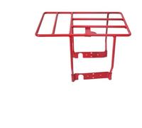 Étagère de rangement arrière pour trottinette électrique Xiaomi M365 et Pro, 27 x 15 x 17 cm, étagère en fer avec poids de 720 g, rouge non pliable