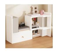 Étagère de rangement - Bibliothèque simple avec longueur rétractable, solution de rangement flexible pour divers scénarios, idéale pour l'organisation de la maison ou du bureau