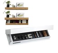 Étagère de rangement cachée, étagère murale de dissimulation avec porte piège verrouillable, compartiment secret sécurisé pour la maison et le bureau