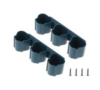 Étagère de rangement de batterie 10,8 V 12 V pour Bosch, support mural de batterie, organisateur d'outils, système de rangement pour outils électriques, atelier, garage, organisation, rouge et bleu