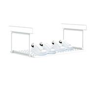 Étagère de rangement de chaussures - organisateur de rack rétractable réglable, sous le panier de diapositive de meuble | Stand d'entrée pour sauvetage spatial, support de chaussures d'armoire,