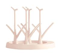 Étagère de rangement de cuisine 1 pièce pour biberon de bébé Séchoir pour tasses pièces et accessoires Lavabo avec étagère (beige, taille unique)