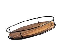 Étagère de rangement de cuisine en bois robuste qui améliore les designs peu encombrants avec des designs multiples, pour un rangement ordonné