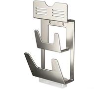 Étagère de rangement de cuisine pour couvercles de casseroles et planches à découper, montage mural et conçu avec des panneaux non perforés pour une meilleure stabilité et un gain de place (D)