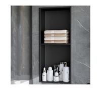 Étagère de rangement de douche en acier inoxydable - Organiseur mural étanche pour salle de bain, cuisine, salon et bureau