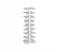 Étagère de rangement en forme de tour invisible rotative à 360°, support moderne en métal pour petits espaces, support de rangement en spirale au sol, élégant nizer