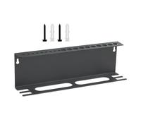 Étagère de rangement en métal - Support mural compact pour économiser de l'espace | Organiseur mural 4 en 1 pour outils à main d'atelier, organisateur d'outils de garage robuste pour organiser