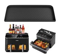 Étagère De Rangement En Silicone Multifonction Accessoires Pour COSORI AirFryer 2 Compartiments 8.5L, Dual Zone/Dual Blaze TwinFry 10L, Air Fryer Tapis En Silicone Pour COSORI CAF-R901-AEU & TF101S