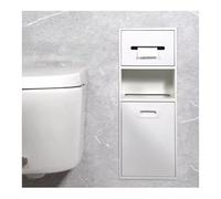 Étagère de rangement encastrée en acier inoxydable pour douche et salle de bain