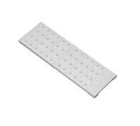 Étagère de rangement extensible réglable pour penderie - Séparateur d'étagère polyvalent pour placard - 50,8 à 71,9 cm - Solution de rangement (9,4 W)
