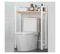 Étagère De Rangement for Toilettes, Support De Toilettes sur Pied, Étagère Ouverte for Salle De Bain, Toilettes Non Incluses, for Chambre À Coucher Et Cuisine(White,63 x 28 x 101cm)