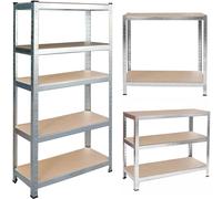 Étagère de rangement métallique 150 x 75 x 30 cm Humberg HR-810