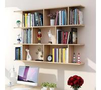 Étagère de rangement murale ouverte pour chambre à coucher, armoire murale en treillis, casier à vin suspendu