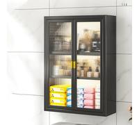 Étagère de rangement murale pour salle de bain Nizer Solution d'économie d'espace pour toilettes, buanderie et salle de bain Optimisez le rangement et désencombrez votre espace