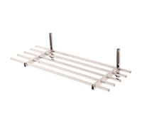 Étagère de rangement murale robuste pour garage avec étagères flottantes en métal pour atelier, entrepôt, organisation d'outils et système de rayonnage de sous-sol